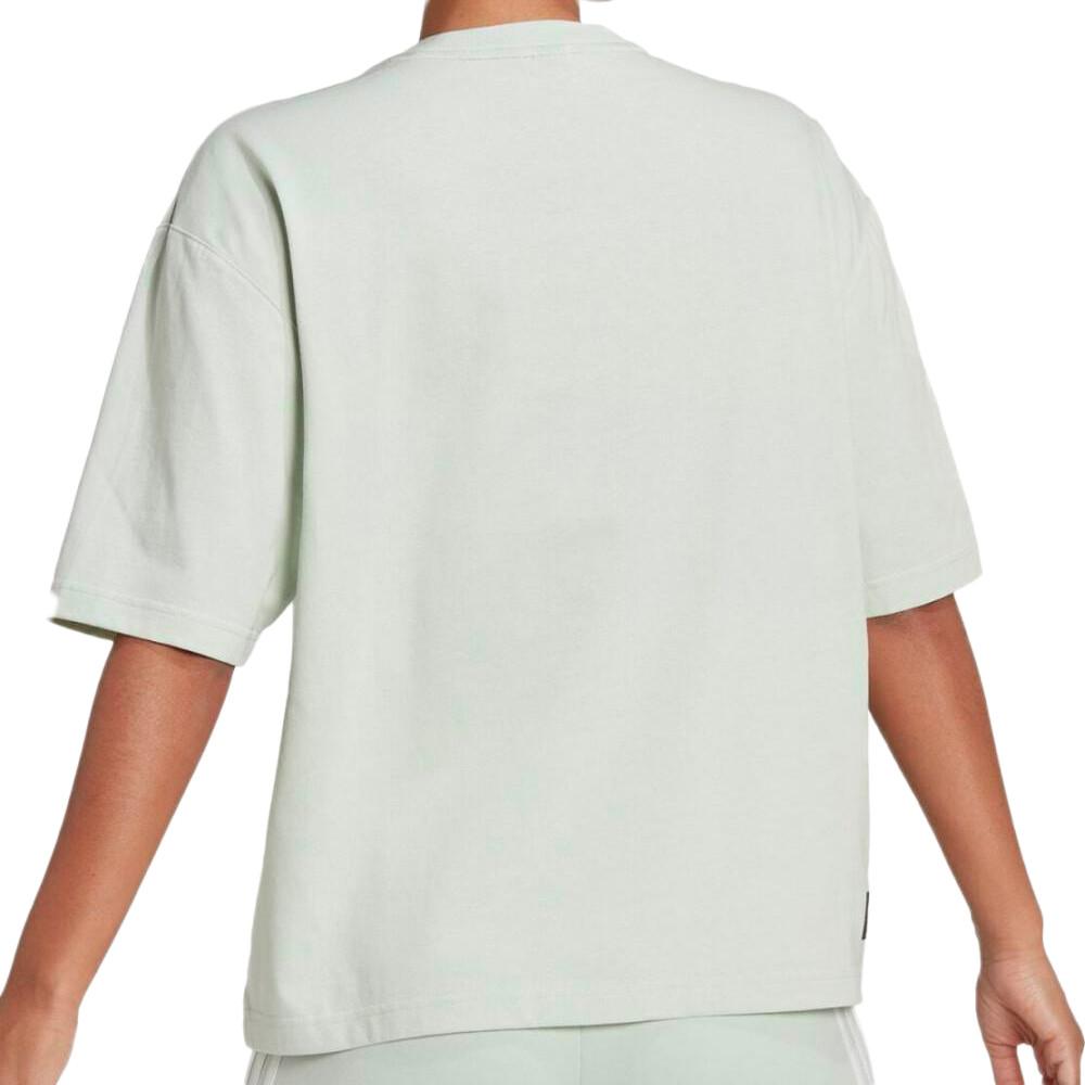 T-shirt Vert Femme Adidas Fi Bos vue 2