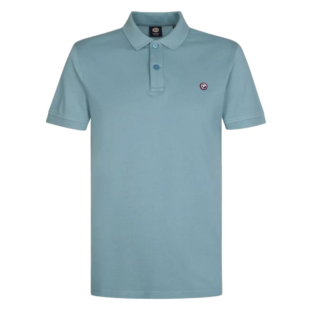 Polo Bleu Homme Petrol Industries 5188 pas cher
