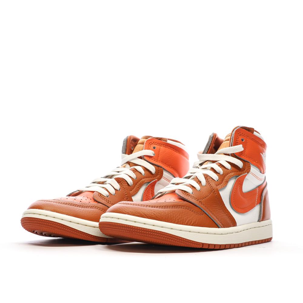 Air Jordan 1 High MM Baskets Oranges Femme Nike vue 6
