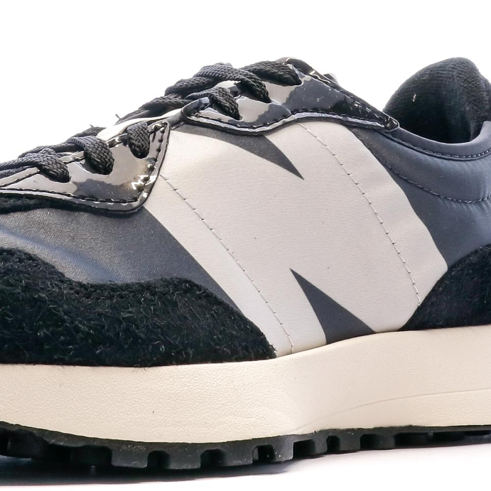 WS327 Baskets Noir/Ecru Femme New Balance vue 7