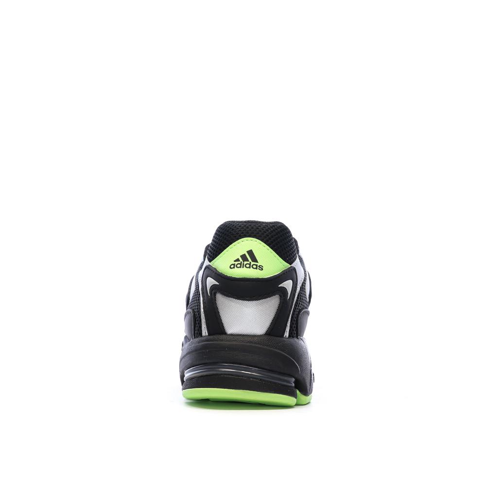 Basket Noir/Vert Femme Adidas Response vue 3