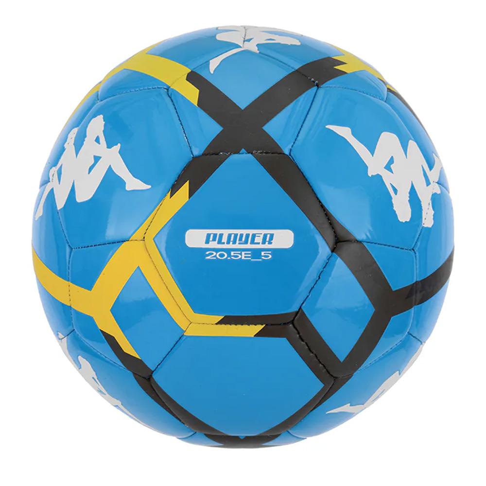 Ballon Turquoise/Noir/Jaune Homme Kappa Player 20 pas cher