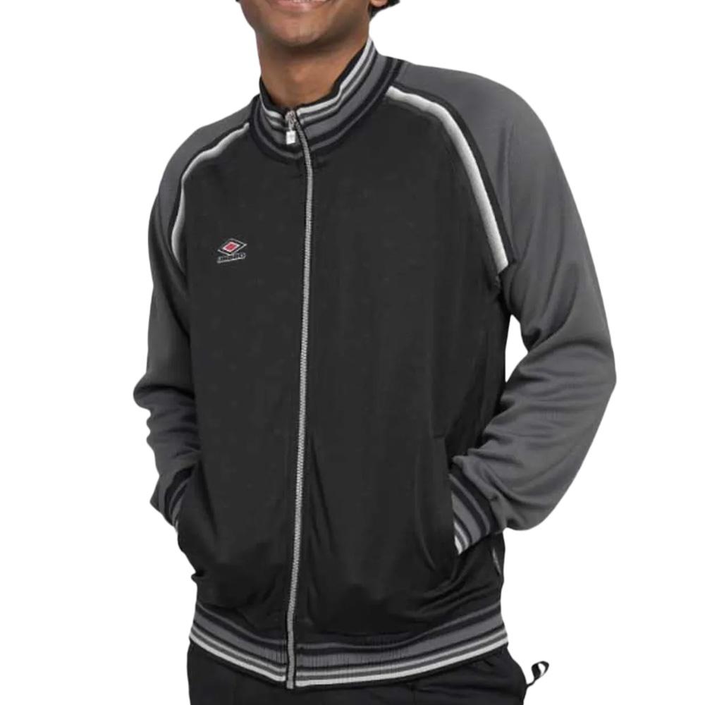 Veste Zippée Noir/Gris Homme Umbro Monogr pas cher