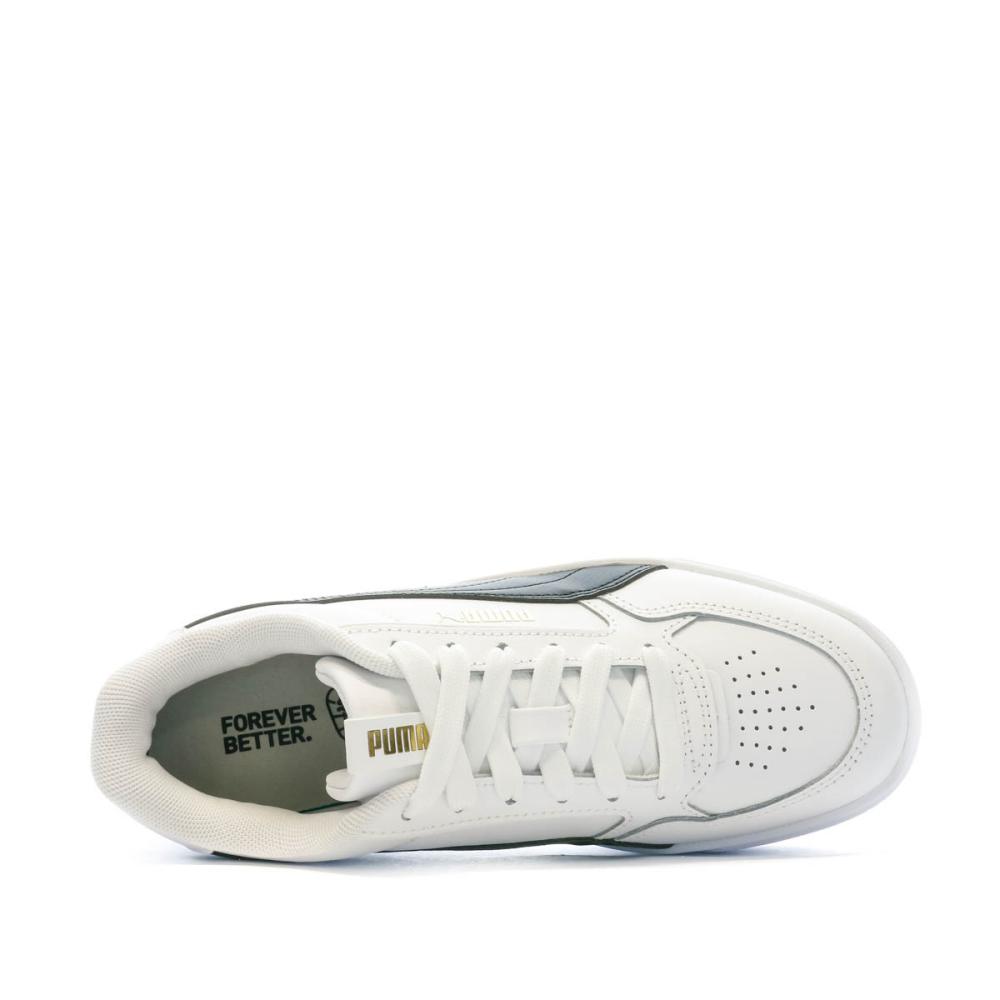 Baskets Blanches/Noires Femme Puma Karmen vue 4