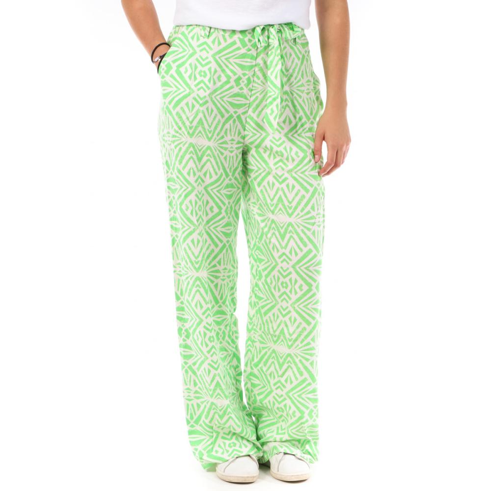 Pantalon Vert Femme Only Nova Life Palazzo pas cher