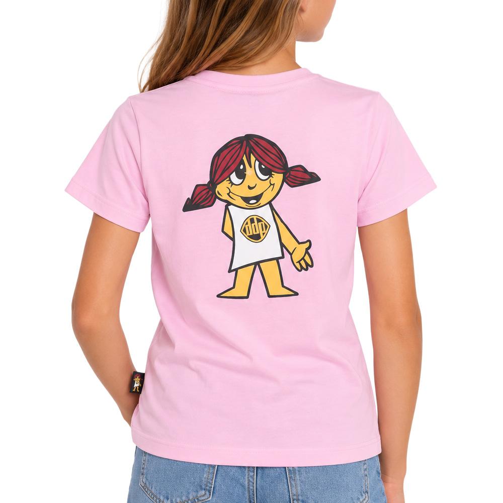 T-Shirt Rose Fille DDP Shirt vue 2