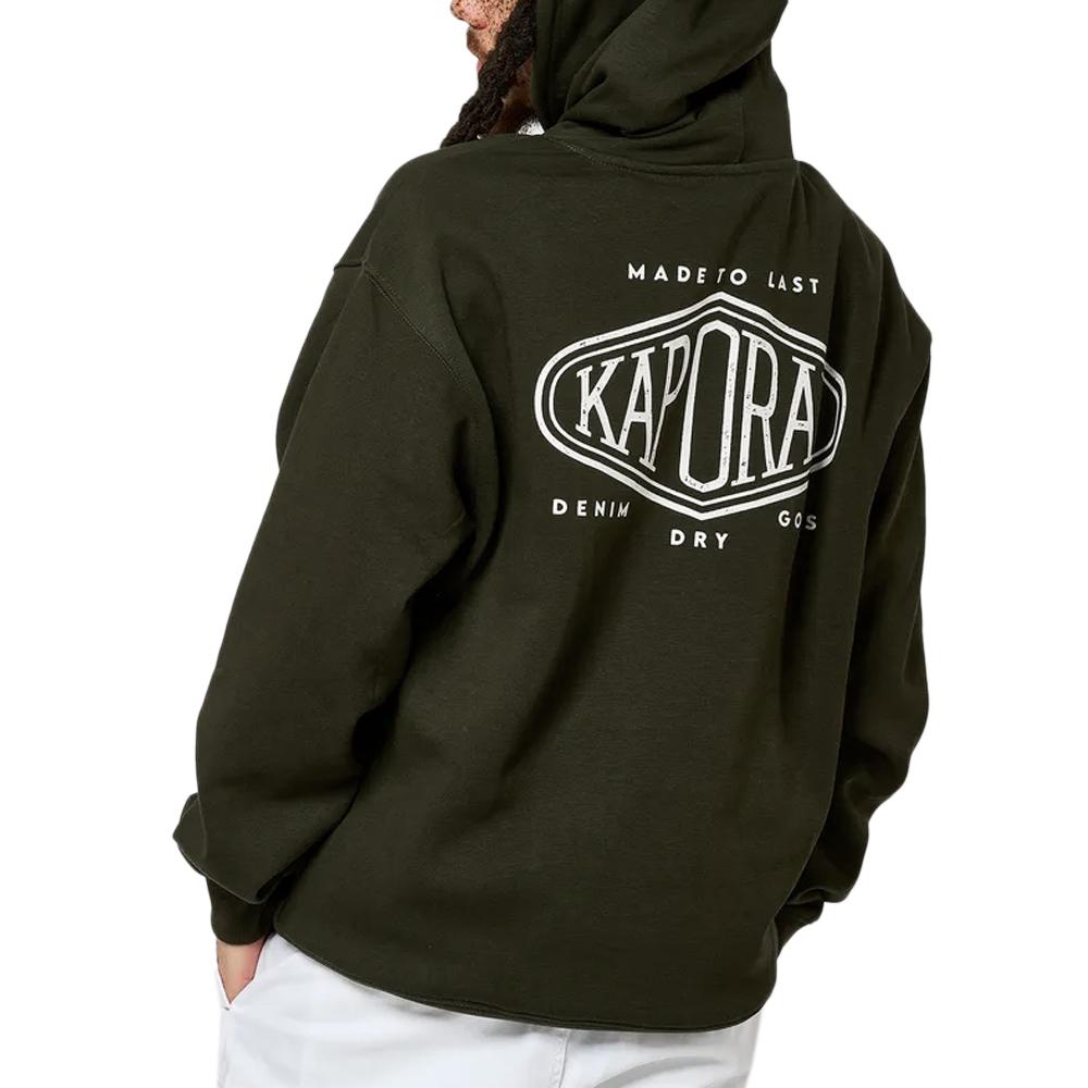 Sweat Capuche Kaki Homme Kaporal VARDOH vue 2