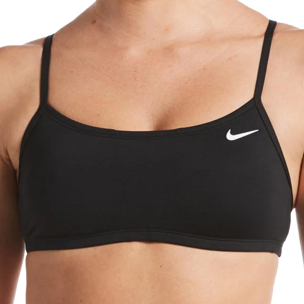 Haut de maillot de bain Noir Femme Nike Racerback pas cher