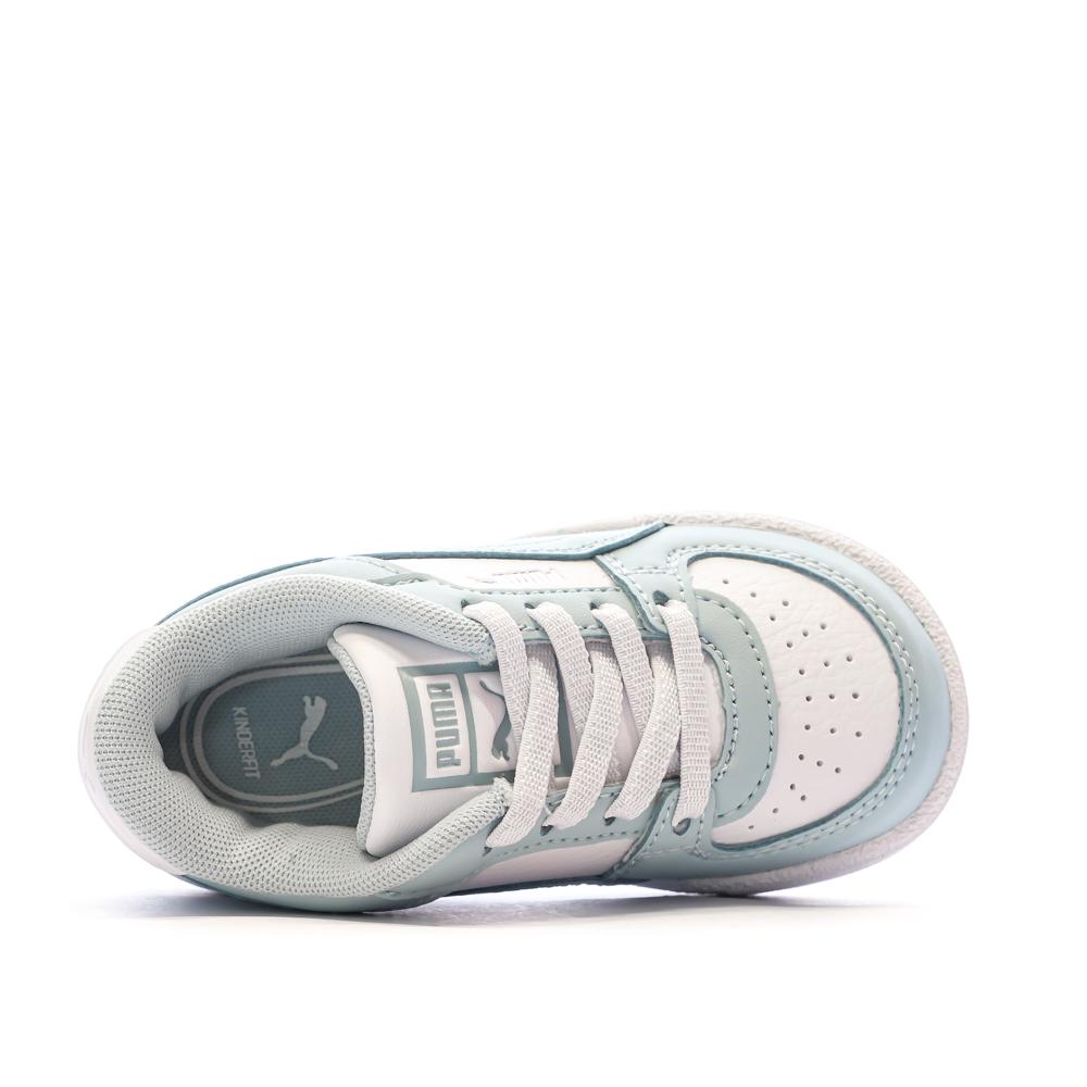 Baskets Blanc/Bleu Garçon Puma Ca Pro Classic vue 4