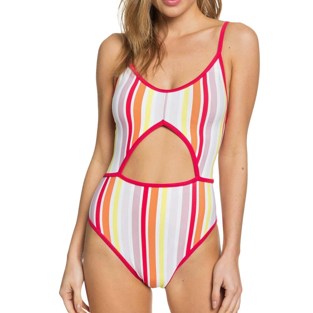 Maillot de bain 1 pièce Multicolore Femme Roxy Cutout pas cher