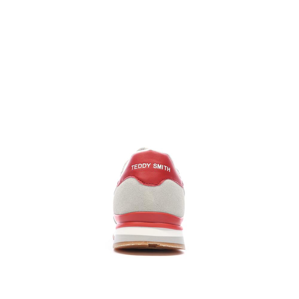 Baskets Blanches/Rouges Homme Teddy Smith 120097 vue 3