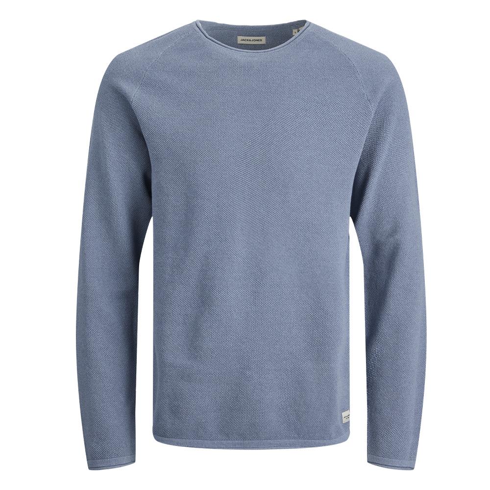 Pull Bleu Homme Jack & Jones Knit Crew vue 3