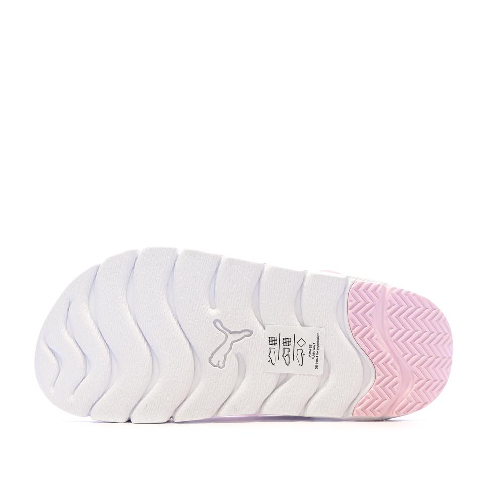 Sandales Beiges/Roses Fille Puma Evolve vue 5