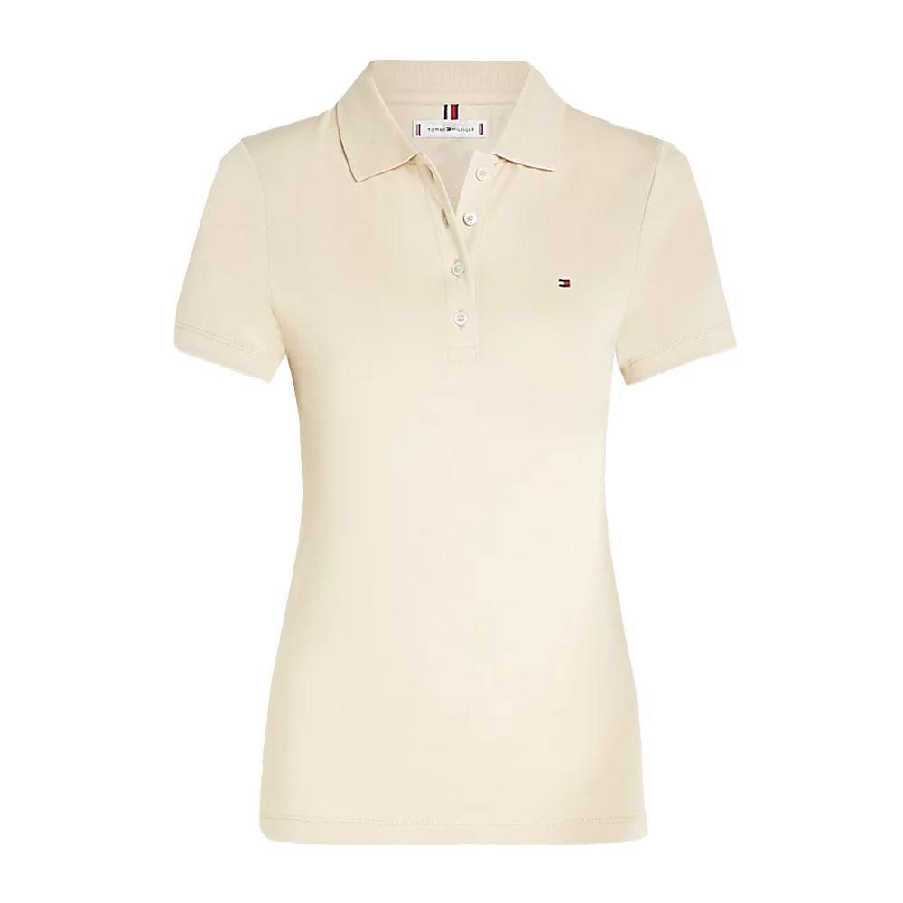 Polo Beige Femme Tommy Hilfiger 43224 pas cher