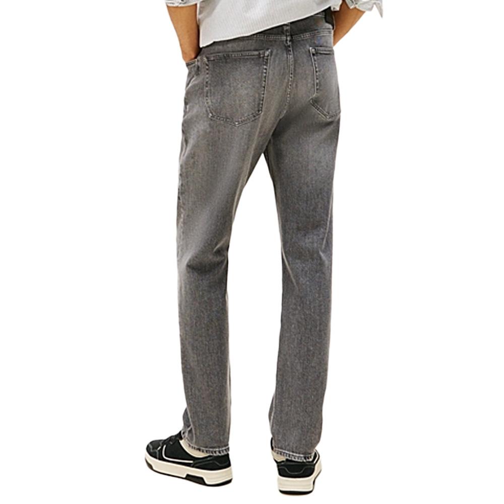 Jean Slim Gris Homme Tommy Hilfiger Ryan vue 2