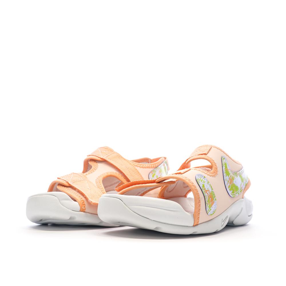 Sandales Orange/Grise Garçon Nike Sunray vue 6