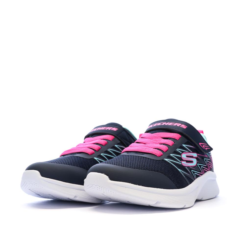 Baskets Marine Fille Skechers Microspec Max - Gorvix vue 6