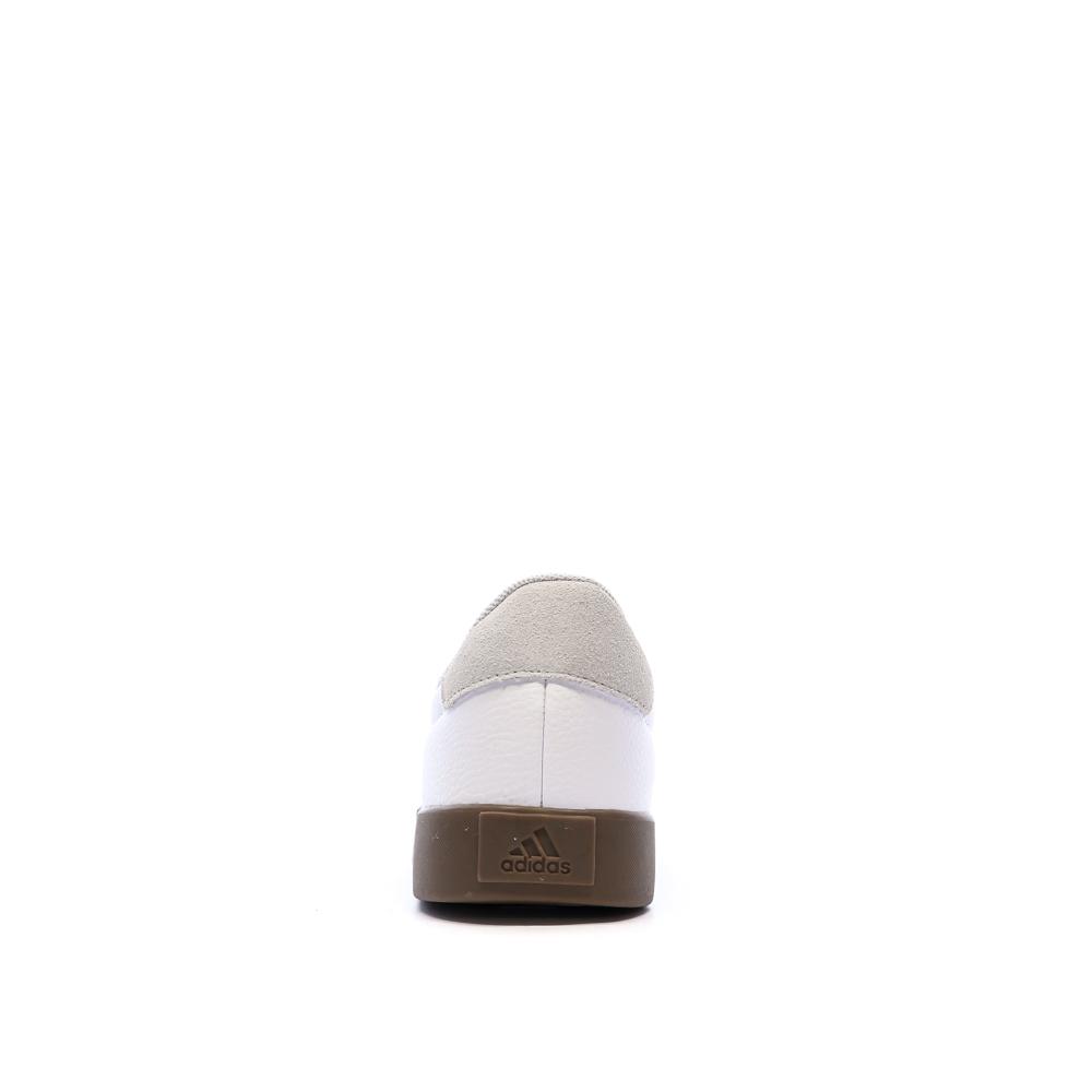 Baskets Blanc/Noir Homme Adidas Vl Court 3.0 vue 3