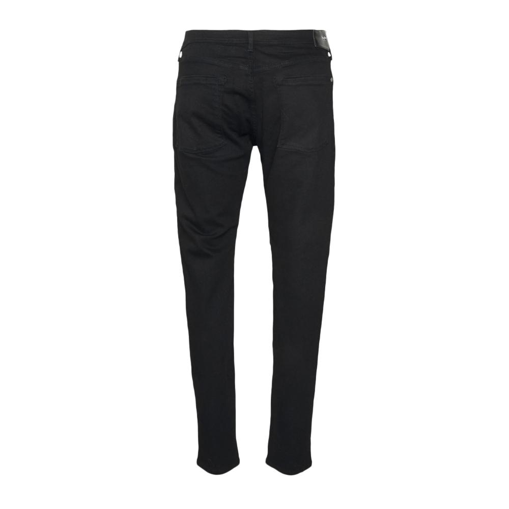 Jean Slim Noir Homme Pepe jeans Stanley vue 2