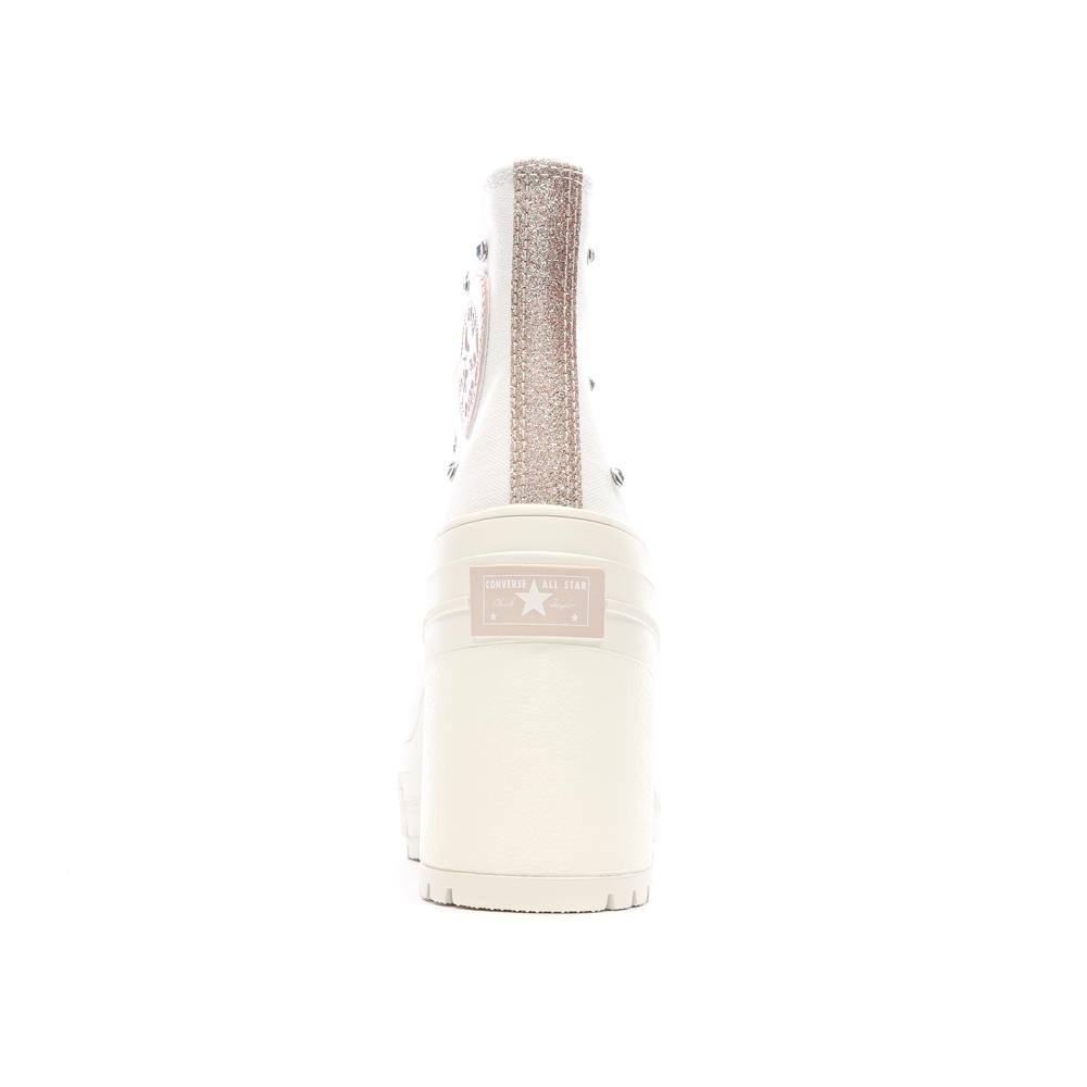 Baskets Blanches Femme Converse Chuck 70 De Luxe vue 3