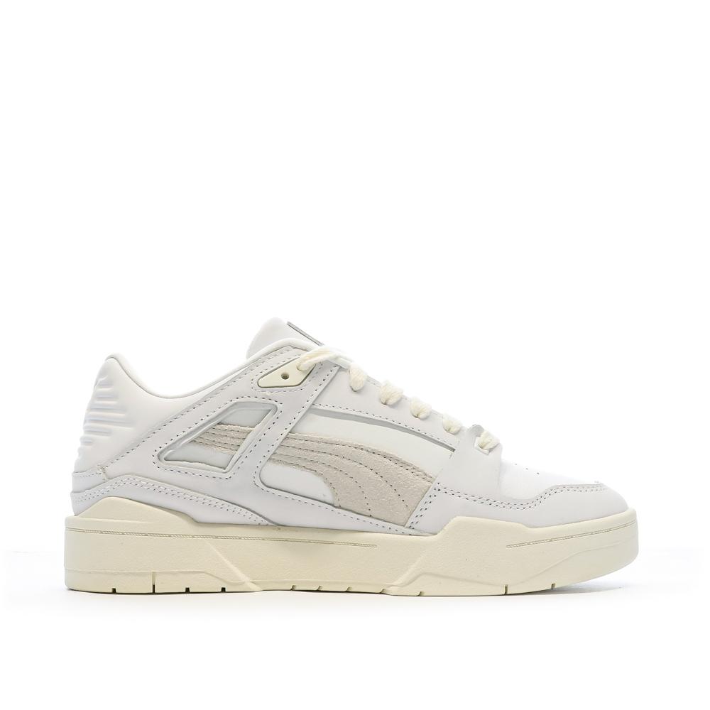 Baskets Blanches Homme Puma Slipstream vue 2