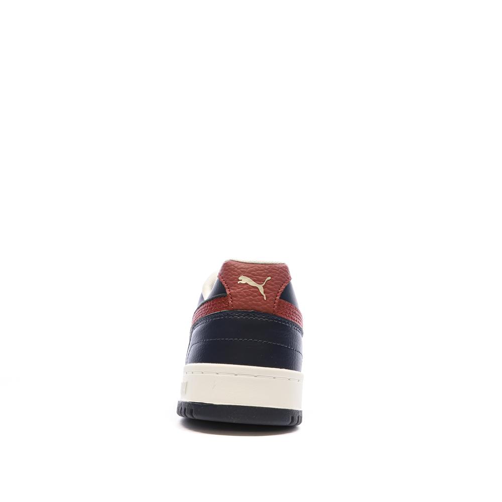 Baskets Noires/Blanches/Rouges Homme Puma Rbd vue 3