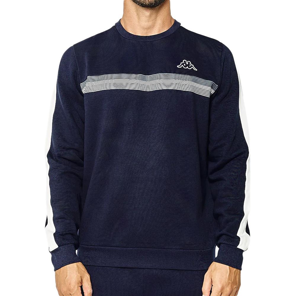 Sweat Marine Homme Kappa Irisson pas cher
