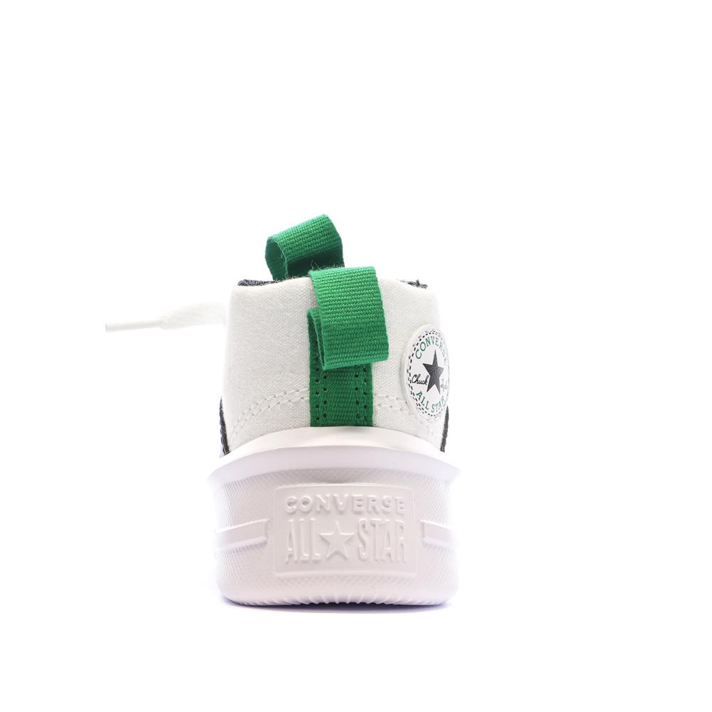 Baskets Blanches/Noires Garçon Converse All Star Ultra Home vue 3