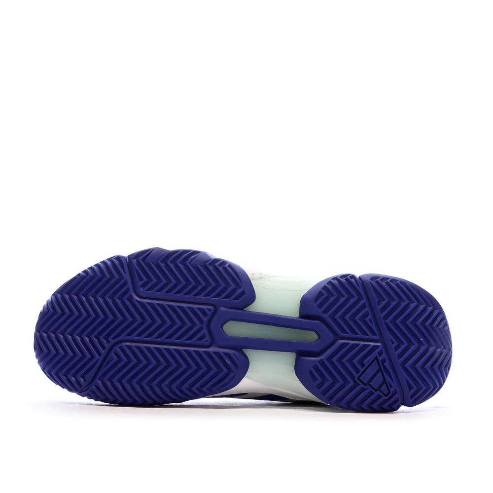 Adidas Courtjam Men's White/Blue Sneakers Photo of the Espace des Marques %store% store - view of %key%