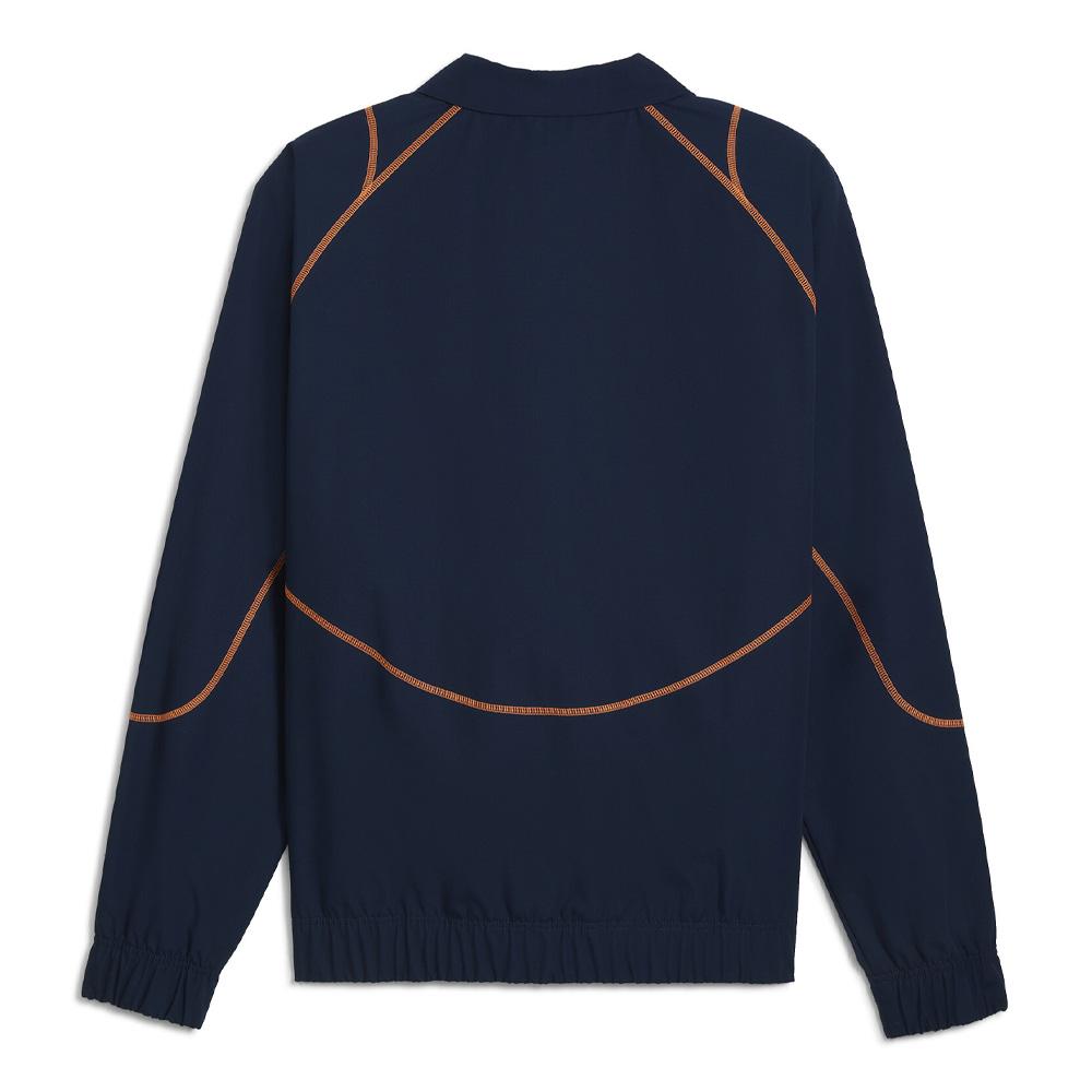 OM Veste Marine/Orange Homme Puma Rétro 24/25 vue 2