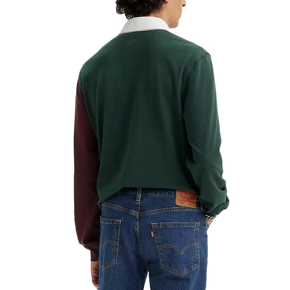 541 Jean Bleu Foncé Homme Levi's Athletic Taper vue 2