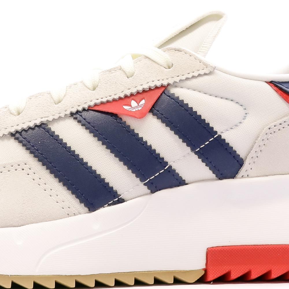 Baskets Blanches/Écru Homme Adidas Retropy vue 7