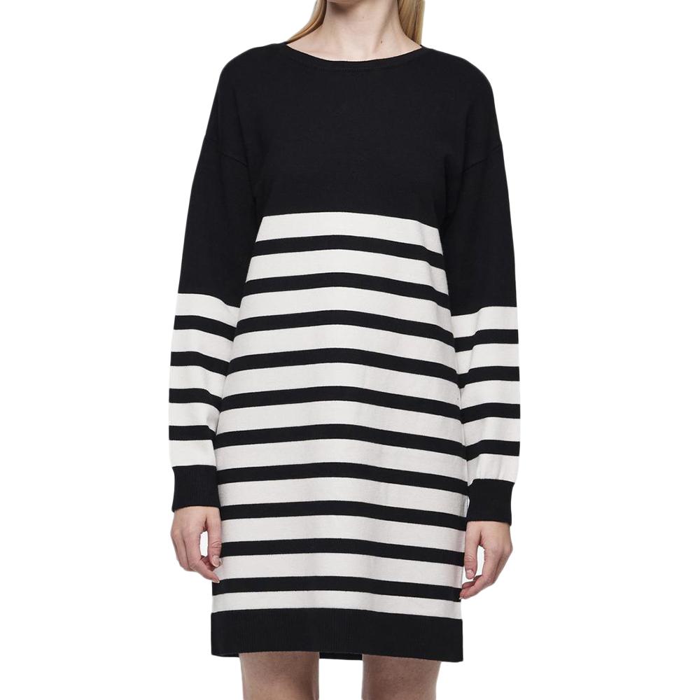 Robe noir et blanche pas cher discount