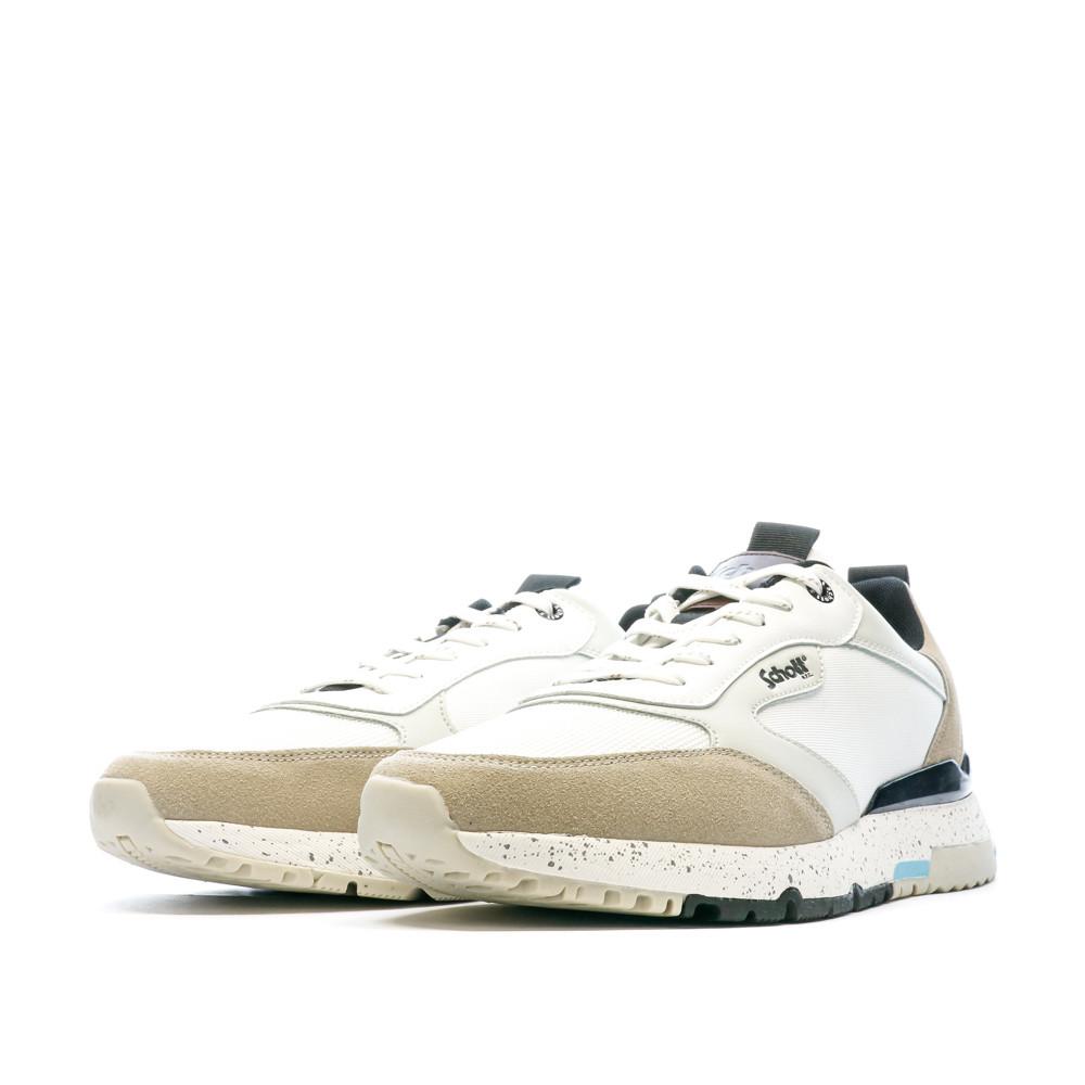 Baskets Blanches Homme Schott Ike vue 6