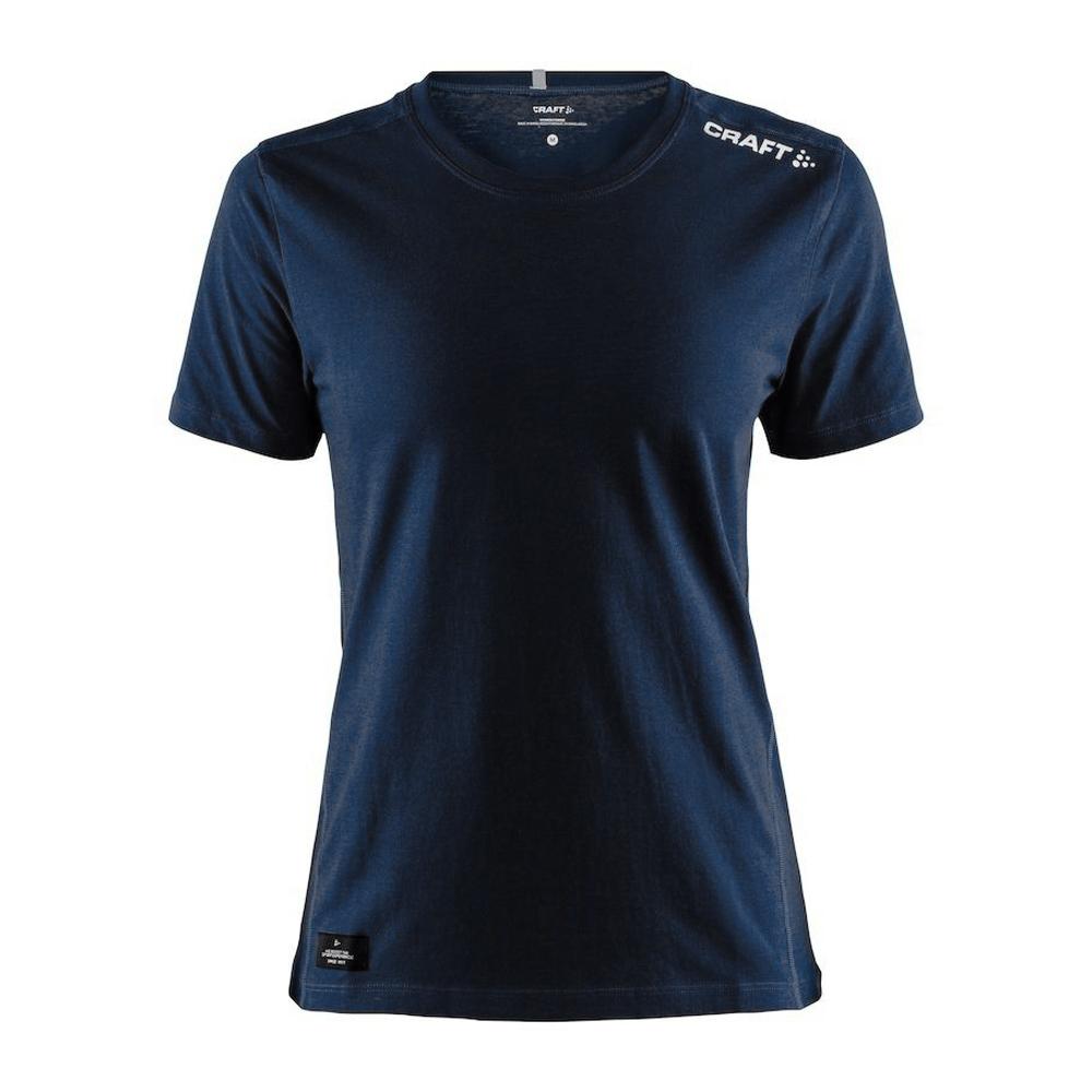 T-shirt Marine Femme Craft Community Mix pas cher