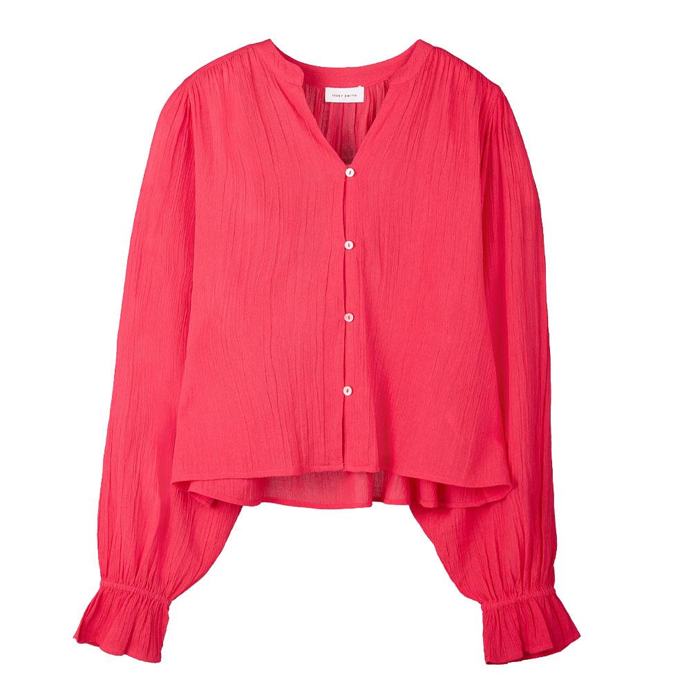 Blouse Fluide Rose Femme Teddy Smith Swan [6a0f1006f2d0e] pas cher