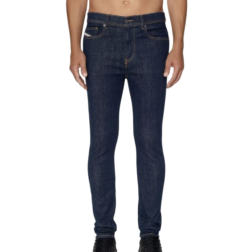 Jean Skinny Bleu Foncé Homme Diesel 1983 pas cher