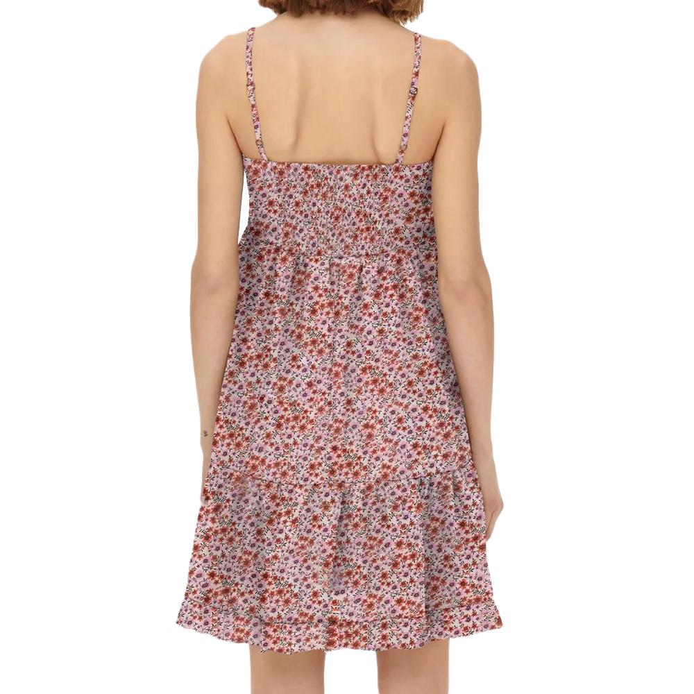 Robe Écru à Motifs Femme Only Lann vue 2