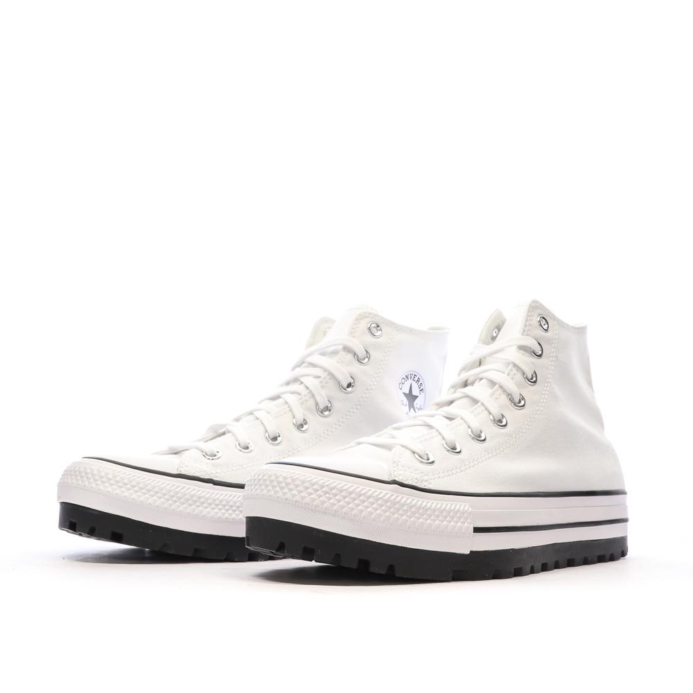 Baskets Blanches Homme Converse Chuck Taylor All Star City vue 6