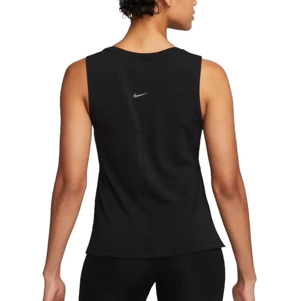 Débardeur Noir Femme Nike Tank vue 2