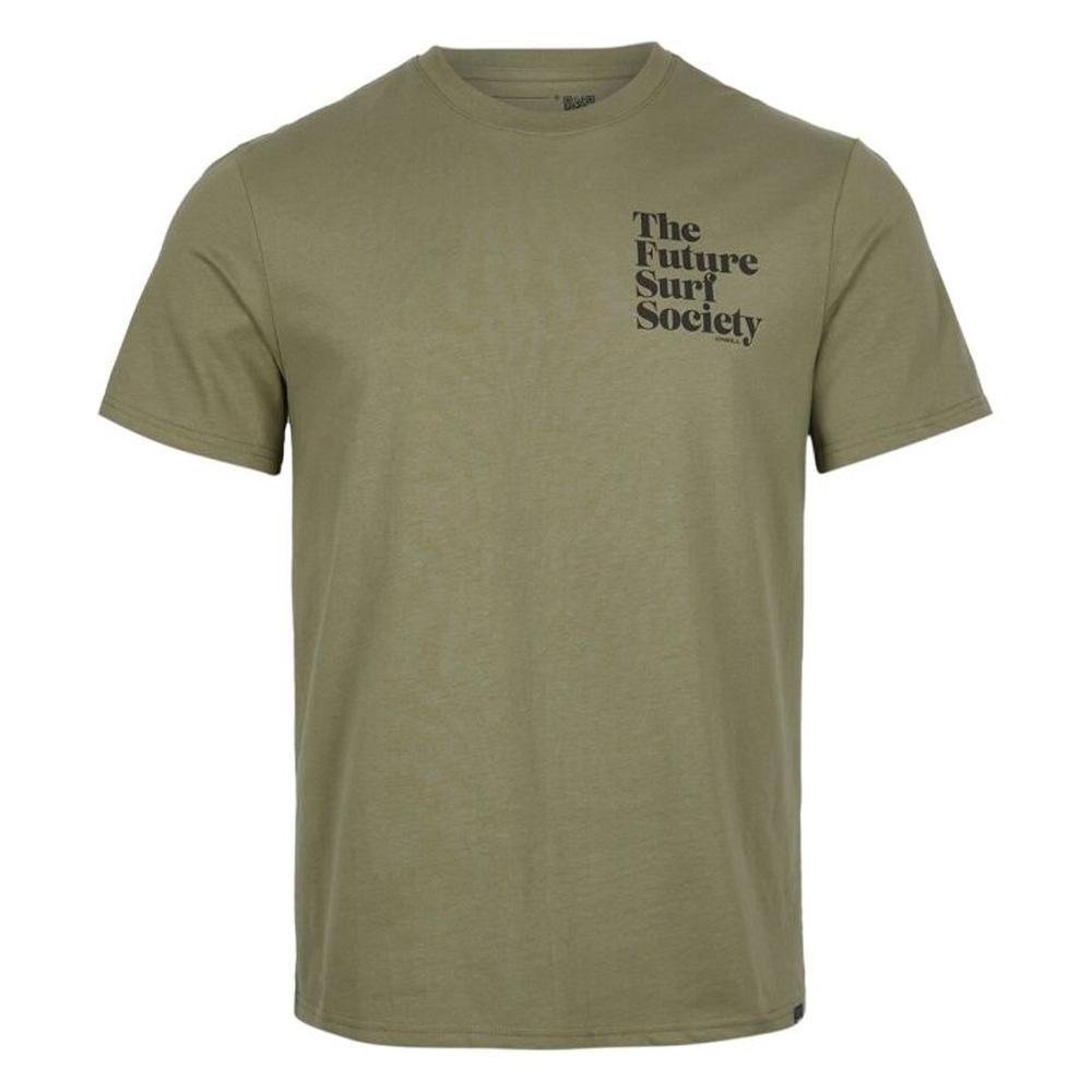T-Shirt Kaki Homme O'Neill Future Surf Society pas cher