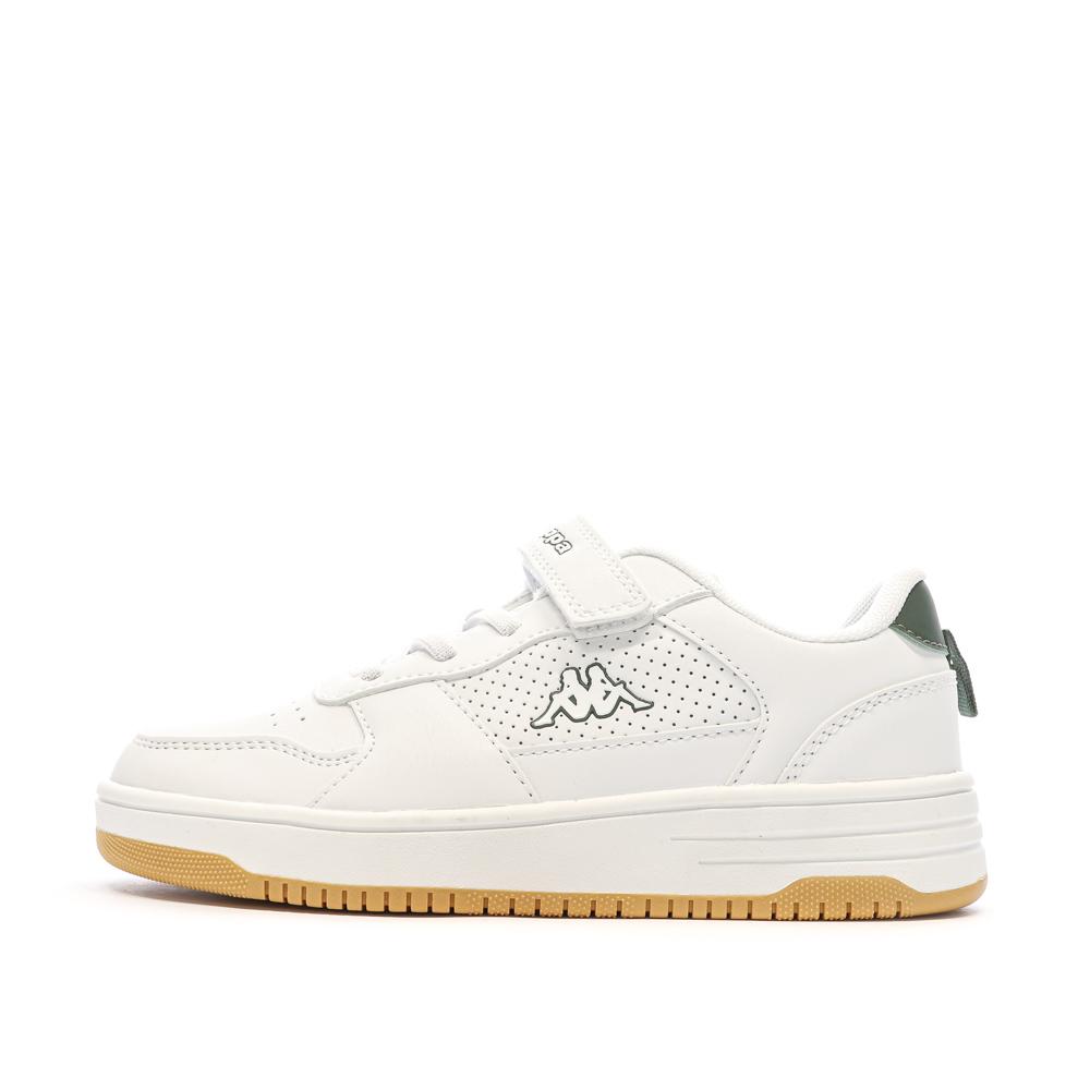 Baskets Blanches Garçon Kappa Falcon pas cher