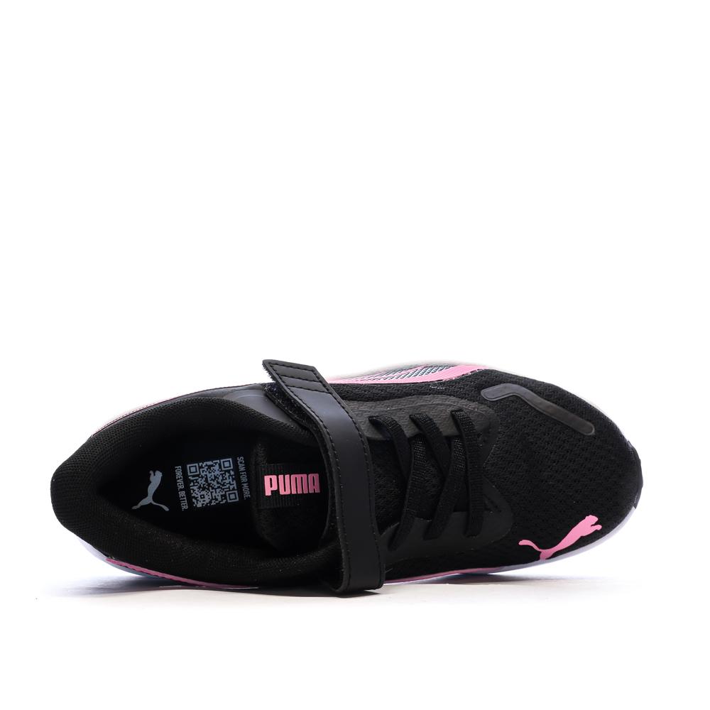 Baskets Noir/Rose Mixte Puma Pounce Lite Ac+ Ps vue 4