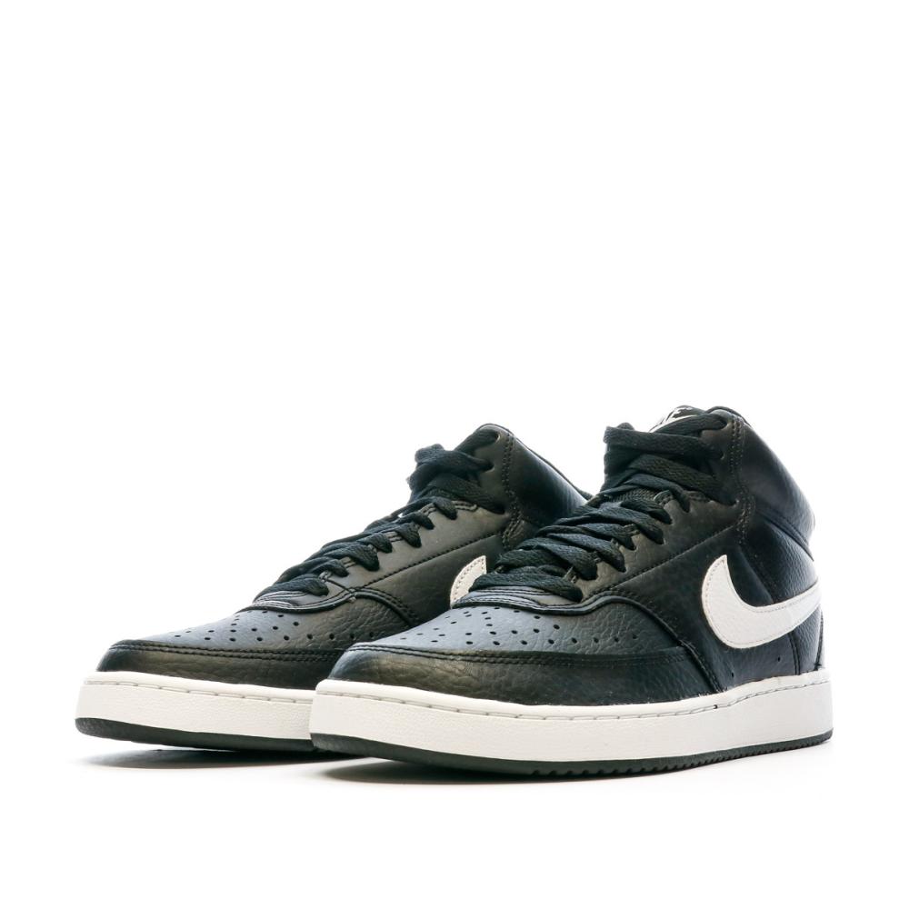 Baskets Noir Homme Nike Court Vision Mid vue 6