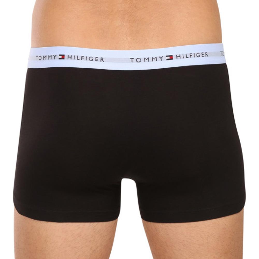 X3 Boxers Noir/Bleu/Rouge Homme Tommy Hilfiger Trunk UM0UM02763 vue 3