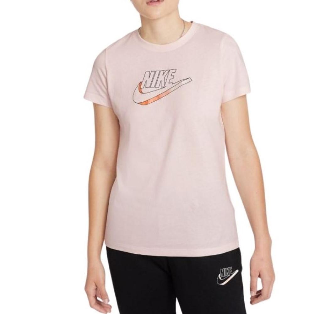 T-shirt Rose Femme Nike Sportswear Futura pas cher