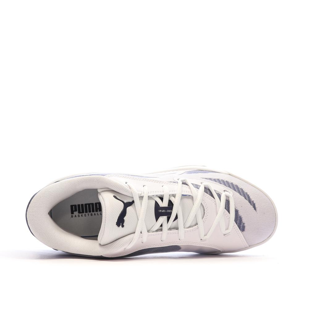 Baskets Blanches/Grises Homme Puma All-pro Nitro vue 4