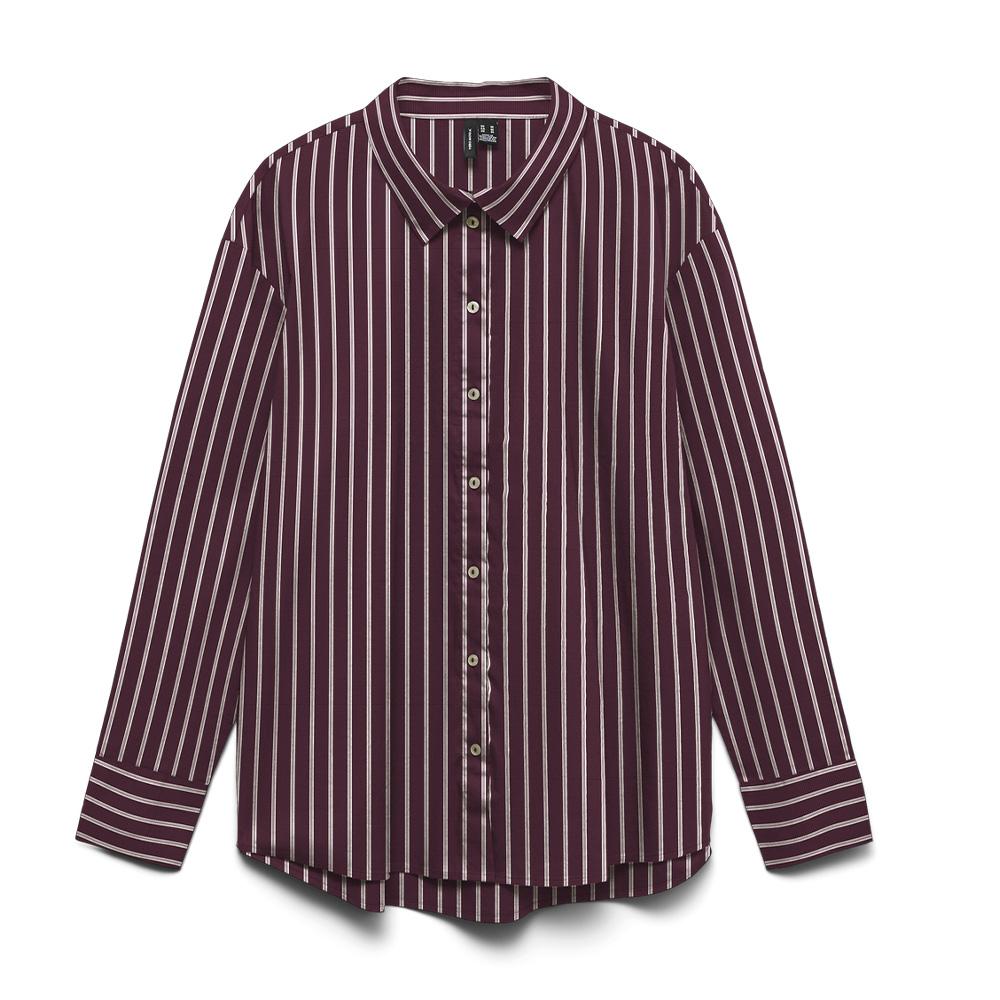 Chemise Bordeaux Femme Vero Moda Tanja pas cher
