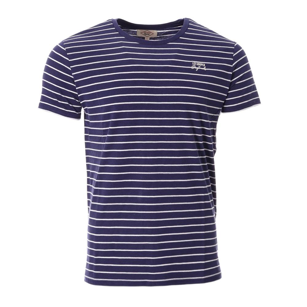 T-shirt Marine Homme Lee Cooper Osito pas cher