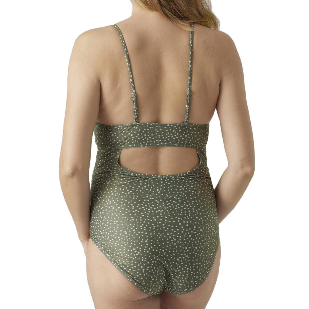 Maillot de bain de Grossesse Kaki Femme Mamalicious Panilla vue 2